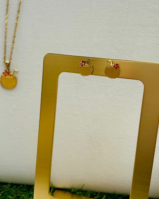 Coconut Bloom Earrings